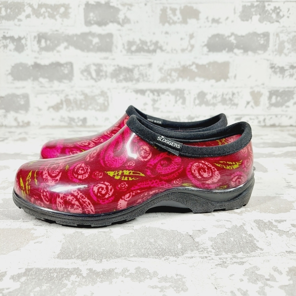 Sloggers Women's Waterproof Rain Shoes with Comfortable Insole Clogs F22